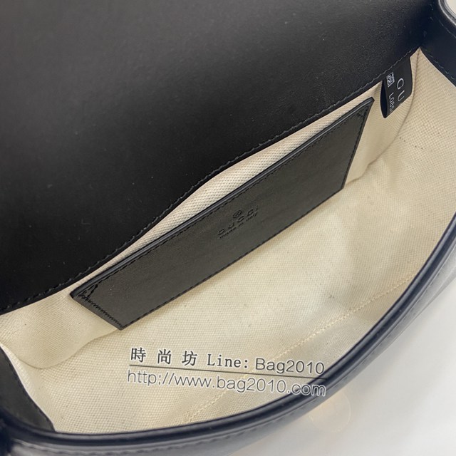 Gucci專櫃古馳最新款Blondie系列迷你肩背包斜挎女包 jh2150型號：815700